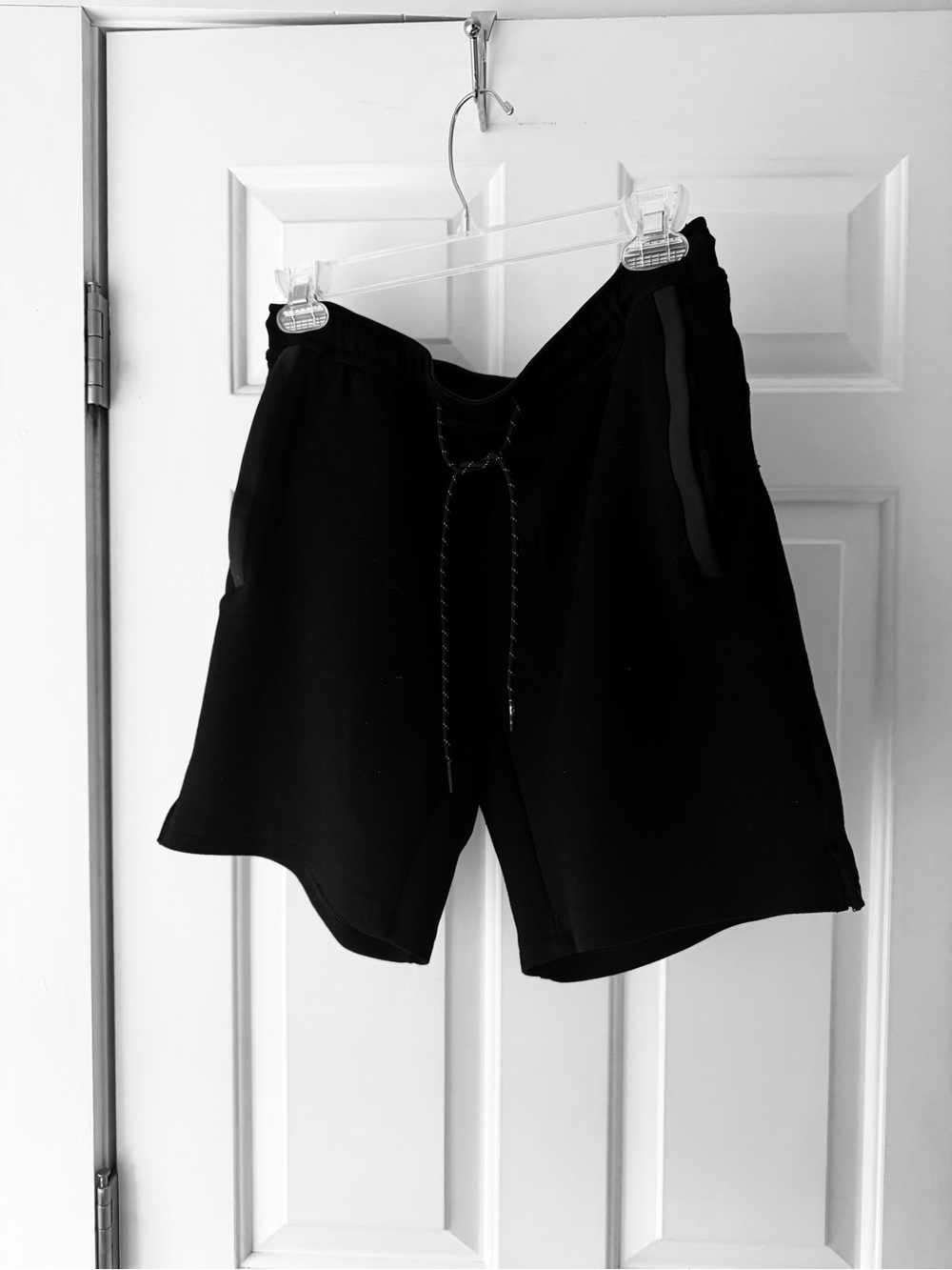 American Eagle Outfitters Black Logo Athletic Shorts